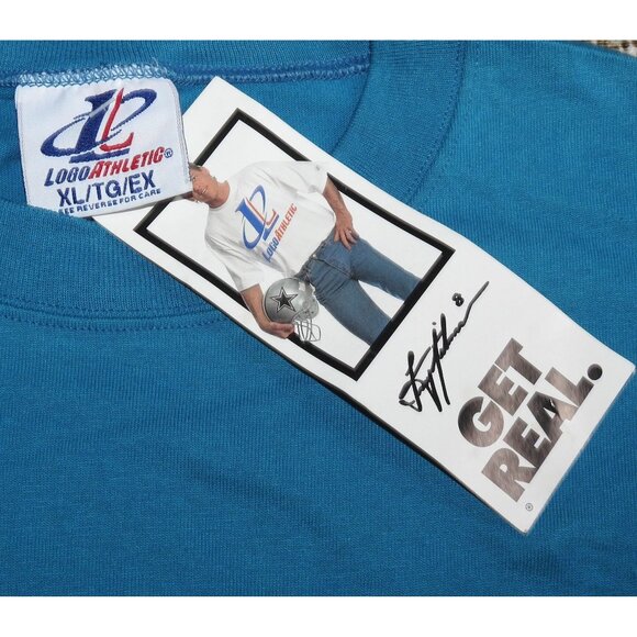 NWT Vintage Jacksonville Jaguars Logo Athletic SPIKE Hat Style T-Shirt Men's XL - Picture 4 of 7